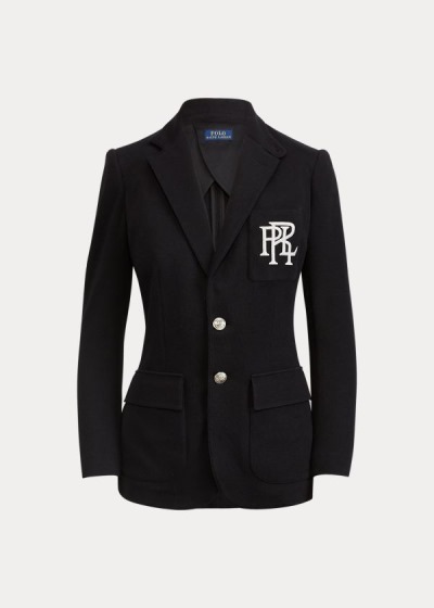 Polo Ralph Lauren Knit Cotton Blazer Dame Danmark (TRBHK6804)